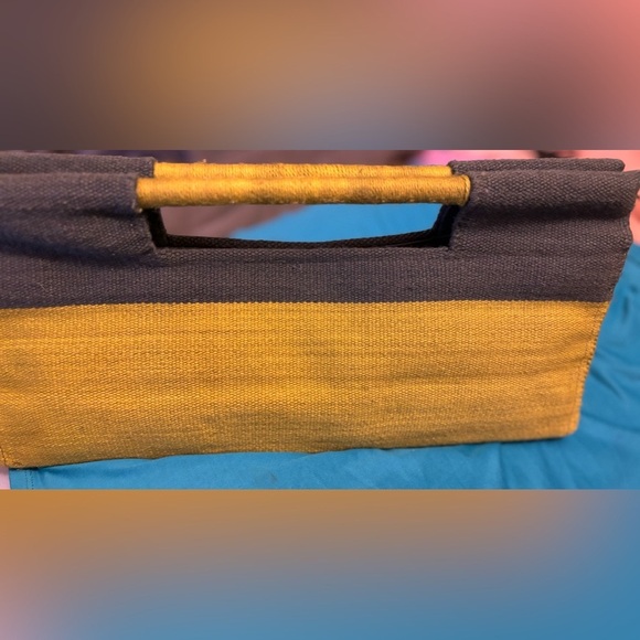 Designer Colorblock Clutch Handbag - Picture 4 of 11